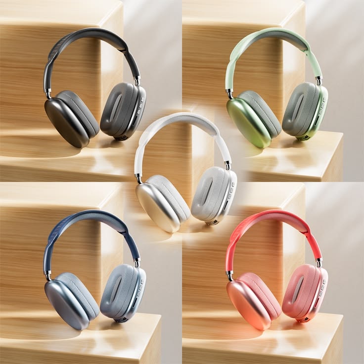 P9 Wireless Bluetooth Headphones with Mic – Over-Ear Headset